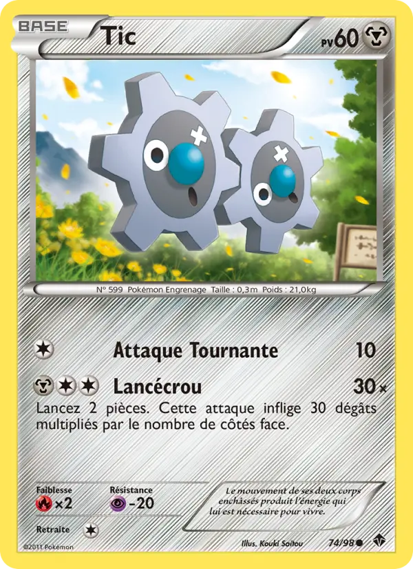 Carte Pokémon Tic #74 — Pouvoirs Émergents