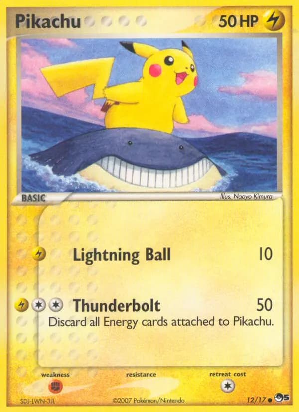 Pikachu #12 — POP 5