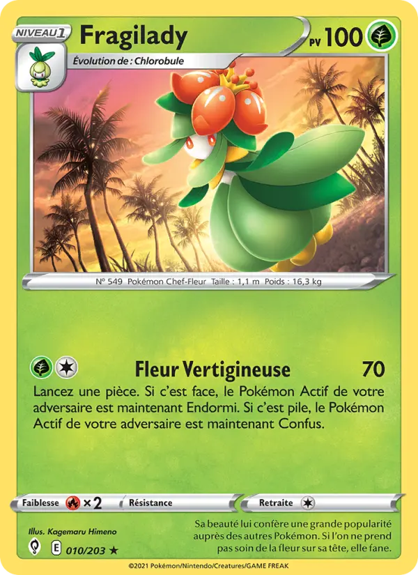 Carte Pokémon Fragilady #10 — Évolution Céleste