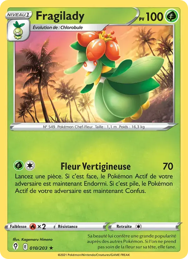 Carte Pokémon Fragilady #10 — Évolution Céleste