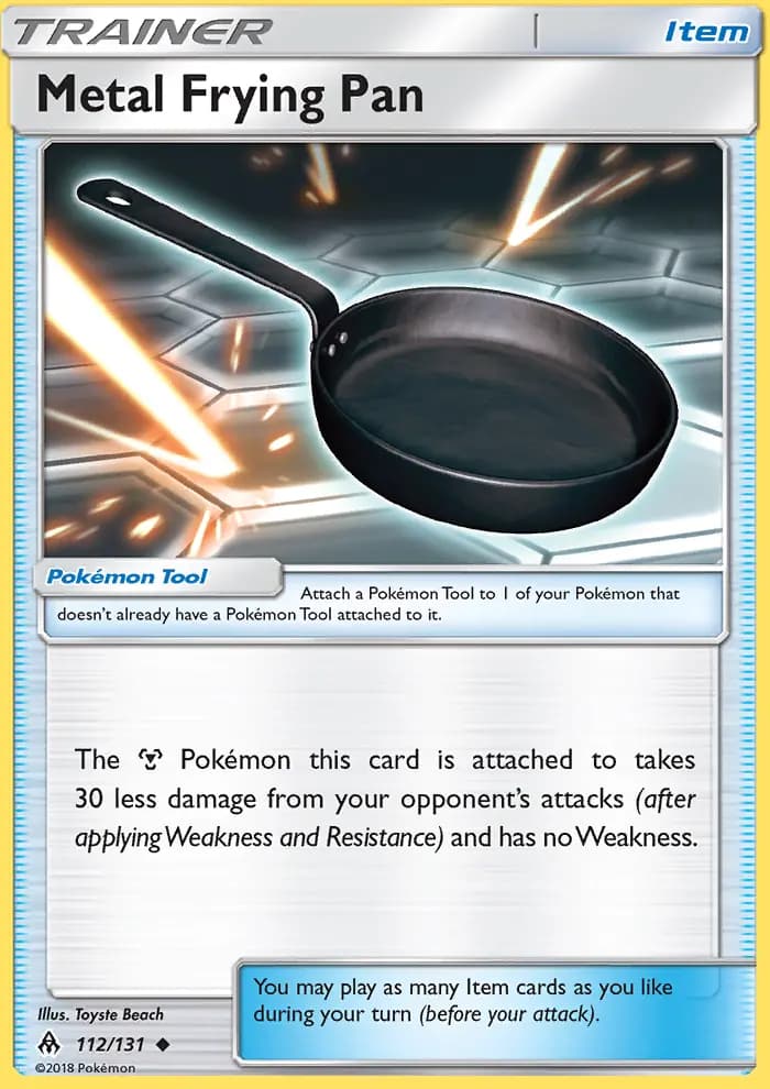Metal Frying Pan #112 — Forbidden Light