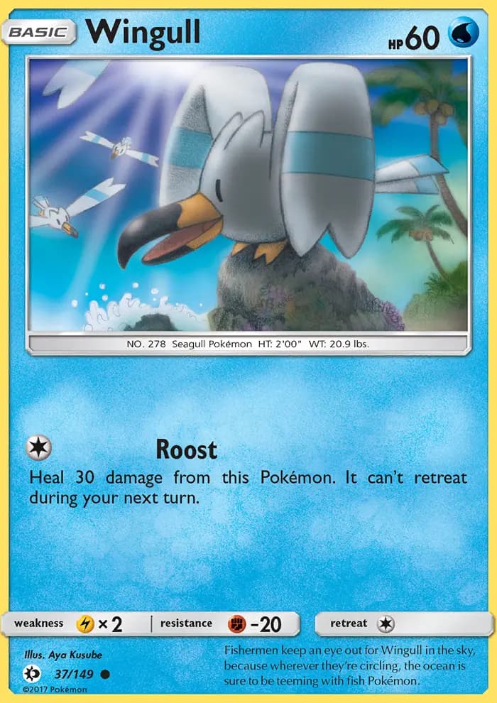 Wingull #37 — Sun & Moon