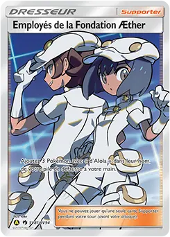 Carte Pokémon Employés de la Fondation Æther #SV81 — Destinées Occultes