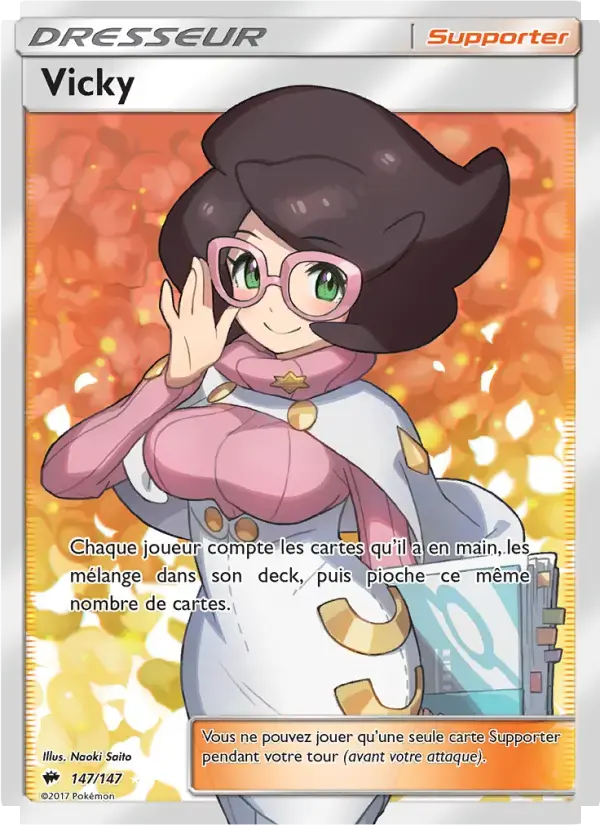 Carte Pokémon Vicky #147 — Ombres Ardentes
