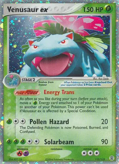 Venusaur ex #112 — FireRed & LeafGreen