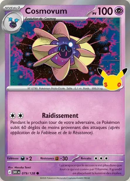 Carte Pokémon Cosmovum #079 — 30ᵉ Anniversaire