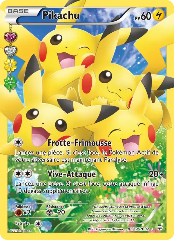 Carte Pokémon Pikachu #RC29 — Générations
