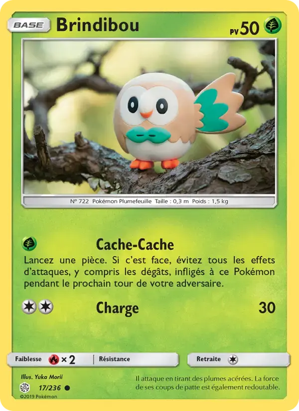 Carte Pokémon Brindibou #17 — Éclipse Cosmique