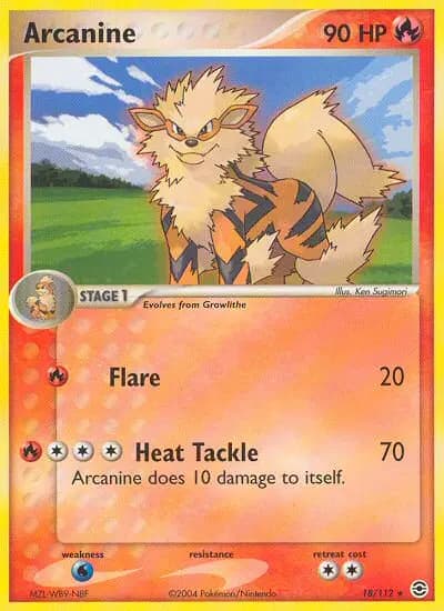 Arcanine #18 — FireRed & LeafGreen