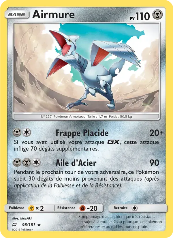 Carte Pokémon Airmure #98 — Duo de Choc