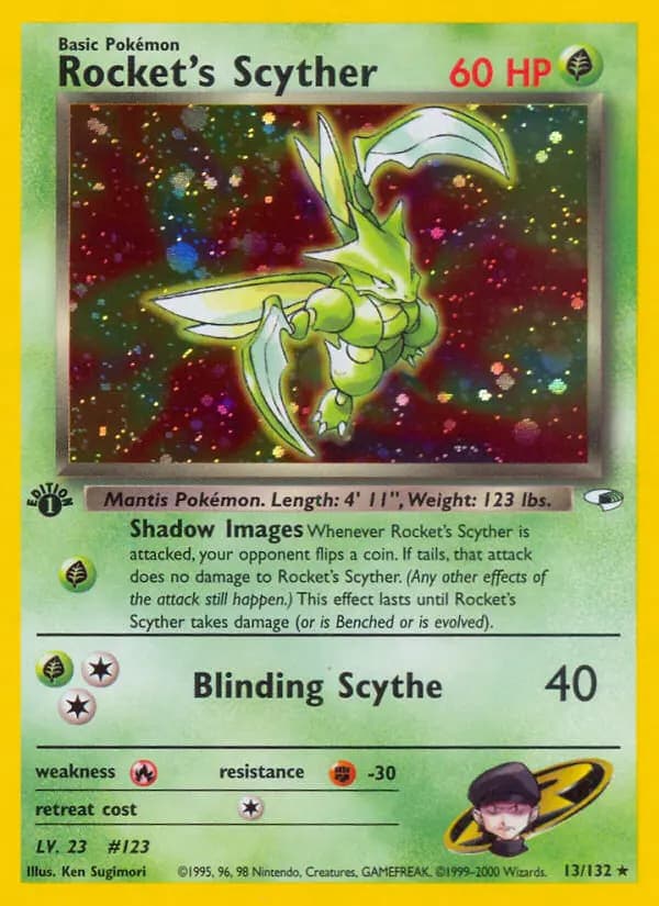 Rocket's Scyther #13 — Gym Heroes