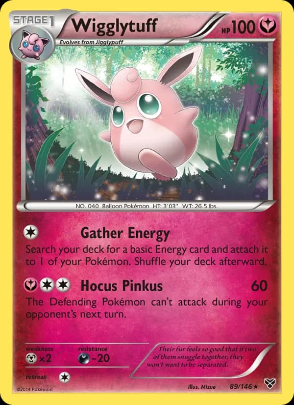 Wigglytuff #89 — XY