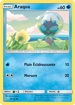 Carte Pokémon Araqua #48 — Harmonie des Esprits