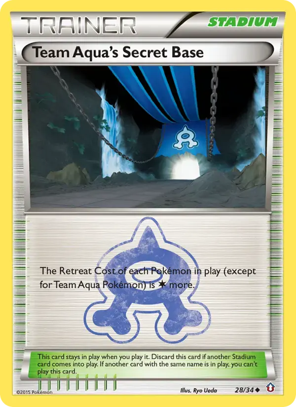 Team Aqua's Secret Base #28 — Double Crisis
