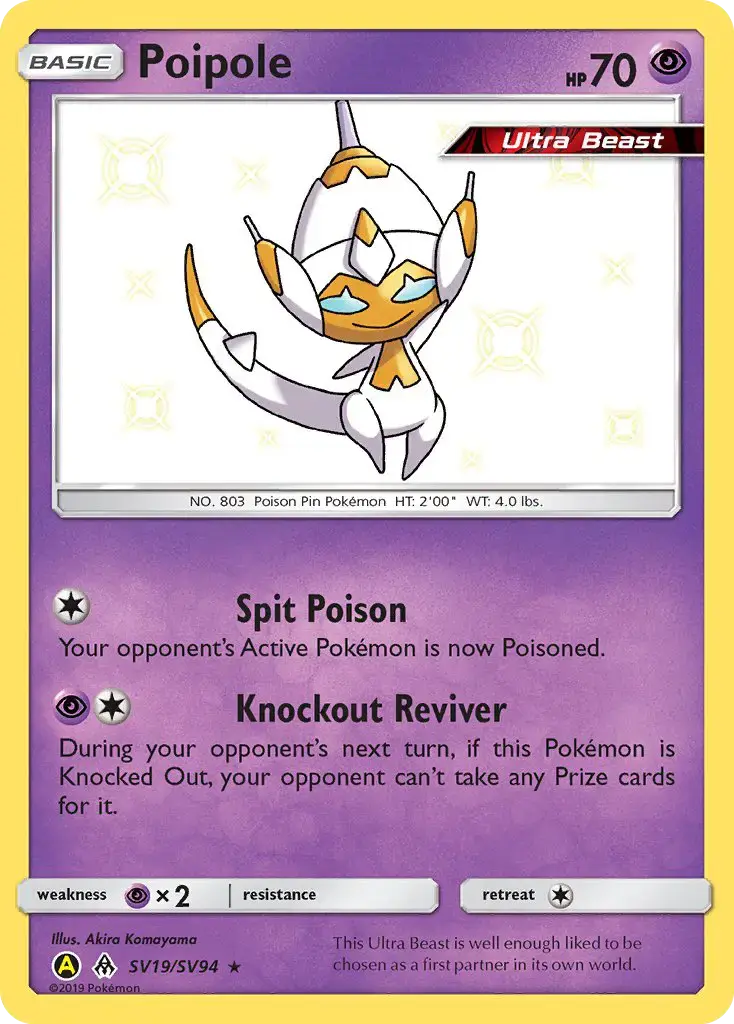 Poipole #SV19 — Hidden Fates