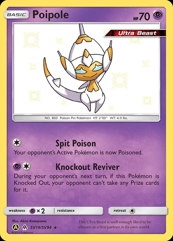 Poipole #SV19 — Hidden Fates