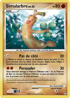 Carte Pokémon Simularbre #35 — Trésors Mystérieux