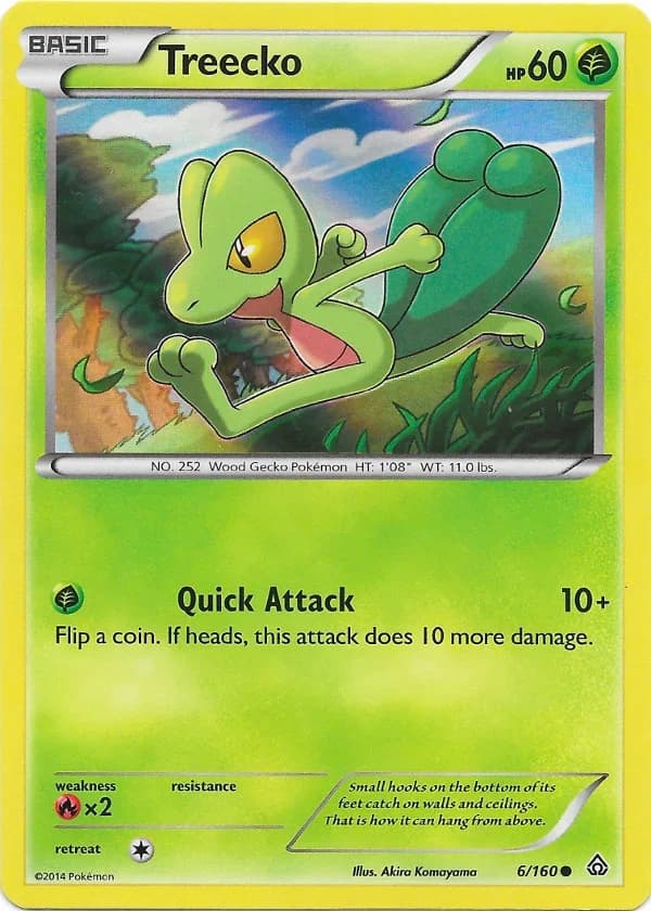 Treecko #1 — 2015 McDonald's Collection