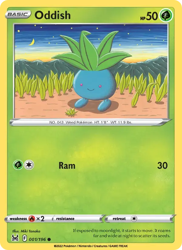 Oddish #001 — Lost Origin