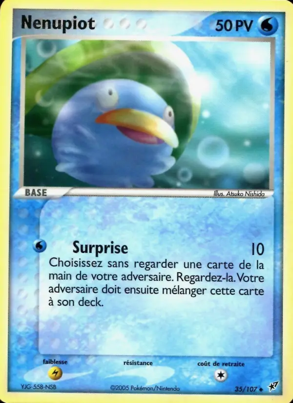 Carte Pokémon Nenupiot #35 — Deoxys