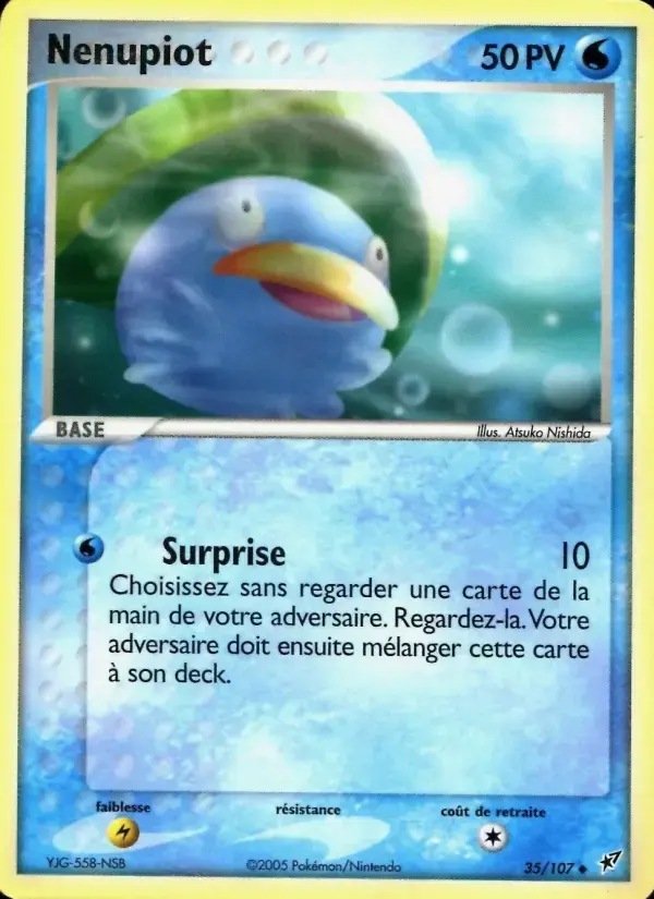 Carte Pokémon Nenupiot #35 — Deoxys