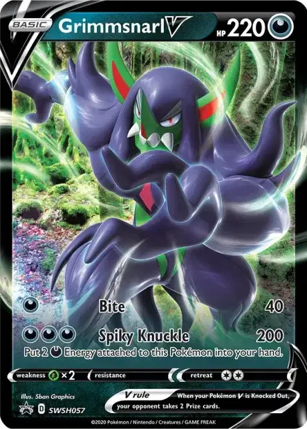 Carte Pokémon Angoliath-V #SWSH057 — Jumbo