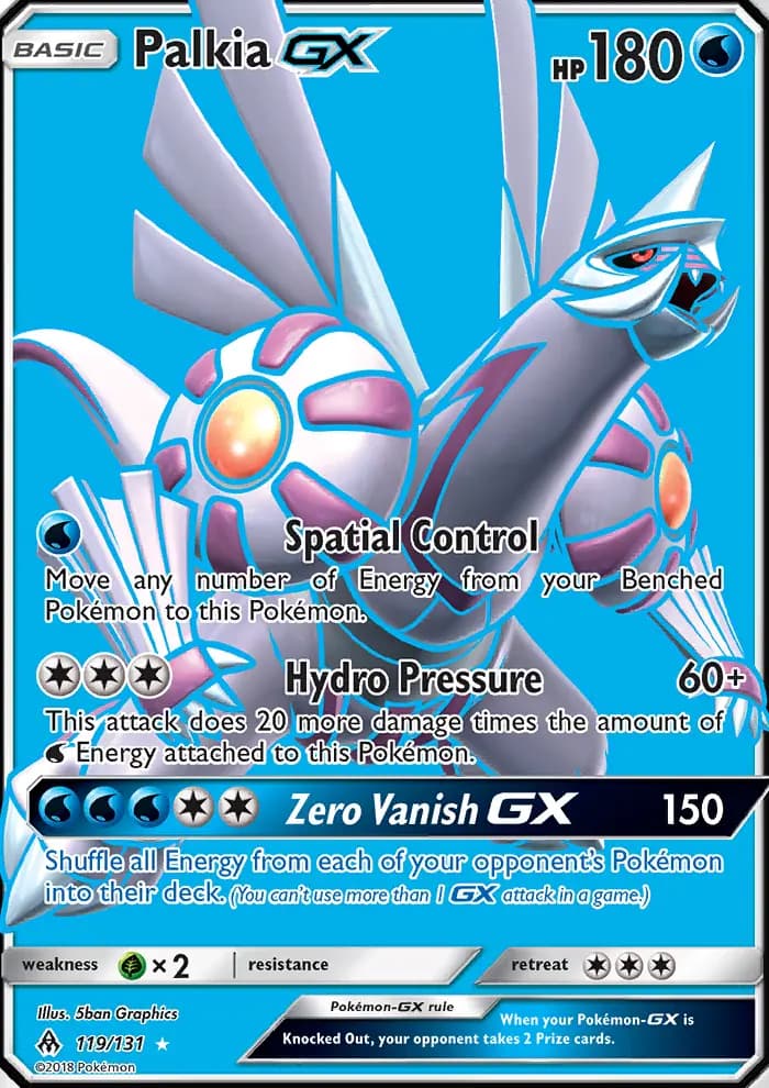 Palkia GX #119 — Forbidden Light