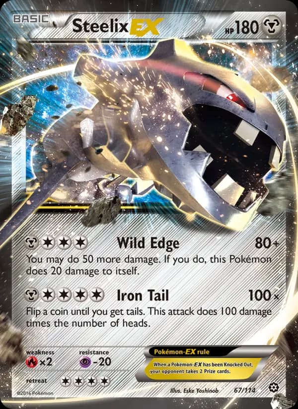 Steelix EX #67 — Steam Siege