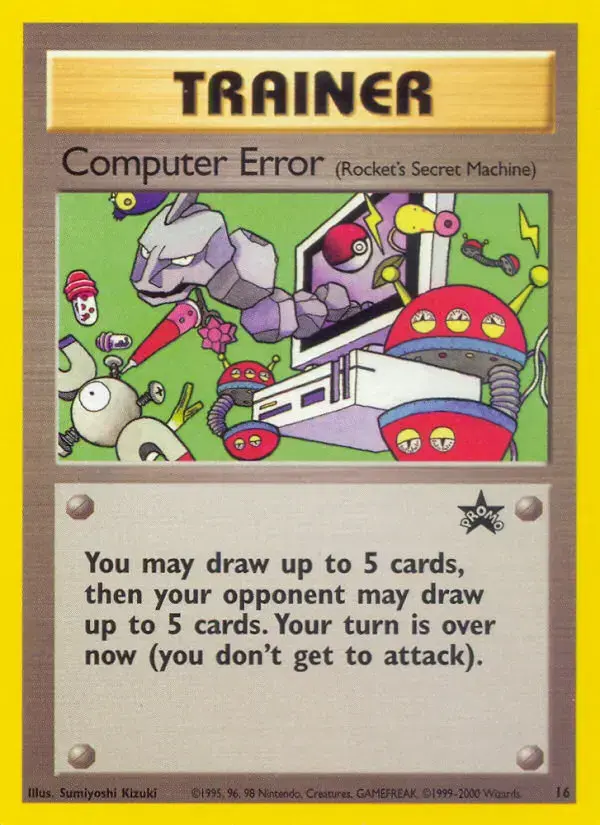 Carte Pokémon Computer Error #16 — Promos Wizards