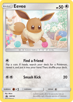Carte Pokémon Évoli #SM184 — Promos Soleil et Lune