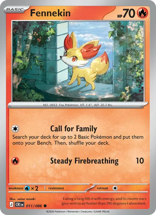 Fennekin #011 — Chaos Rising