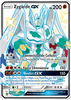 Carte Pokémon Zygarde-GX #SV65 — Destinées Occultes