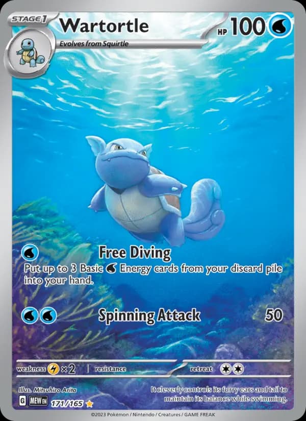 Wartortle #171 — 151
