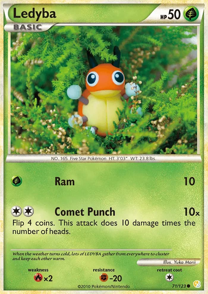 Ledyba #71 — HeartGold SoulSilver