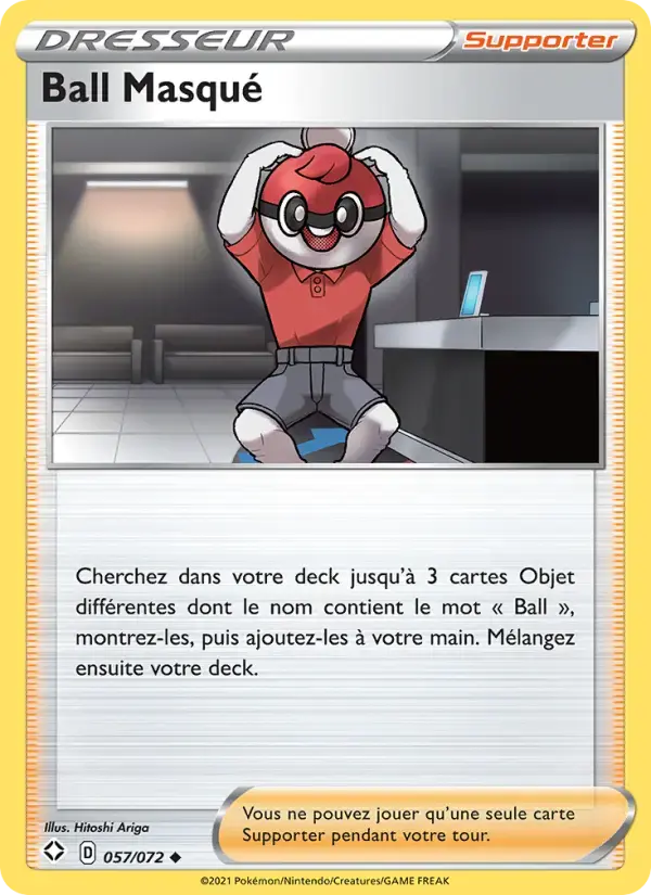 Carte Pokémon Ball Masqué #57 — Destinées Radieuses