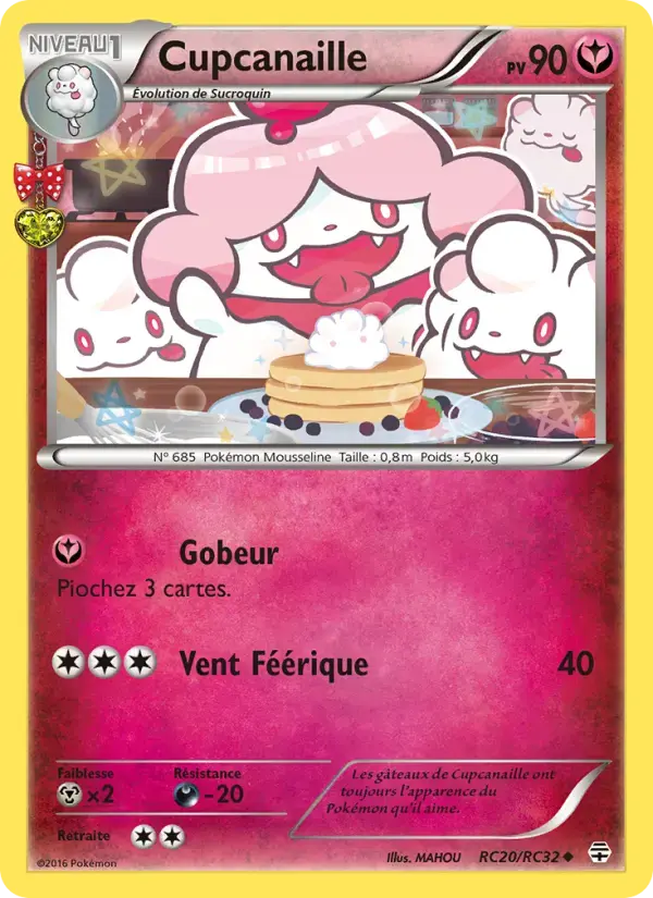 Carte Pokémon Cupcanaille #RC20 — Générations