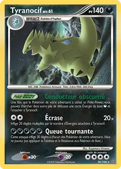 Carte Pokémon Tyranocif #30 — Tempête