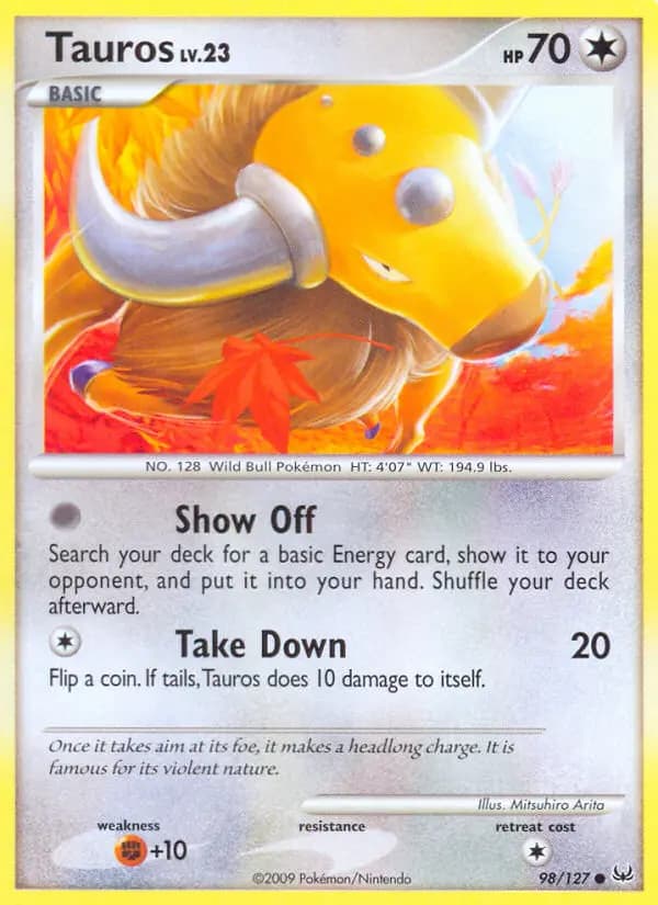 Tauros #98 — Platinum