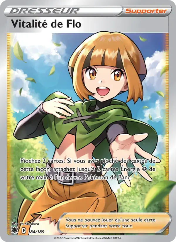 Carte Pokémon Vitalité de Flo #184 — Astres Radieux