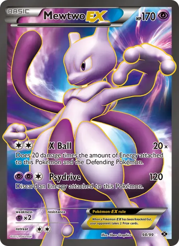 Mewtwo-EX #98 — Next Destinies