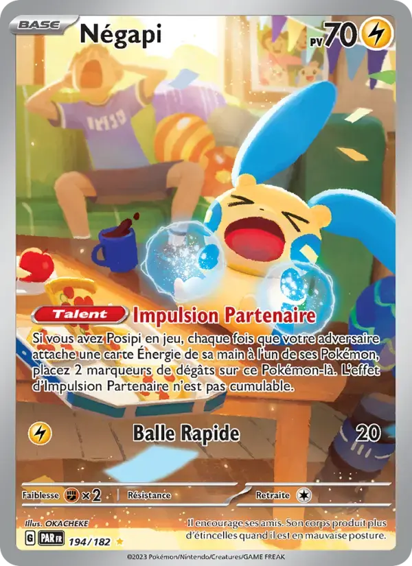 Carte Pokémon Négapi #194 — Faille Paradoxe
