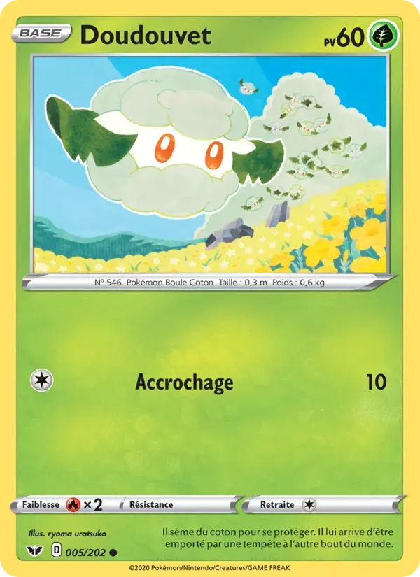 Carte Pokémon Doudouvet #5 — Épée et Bouclier