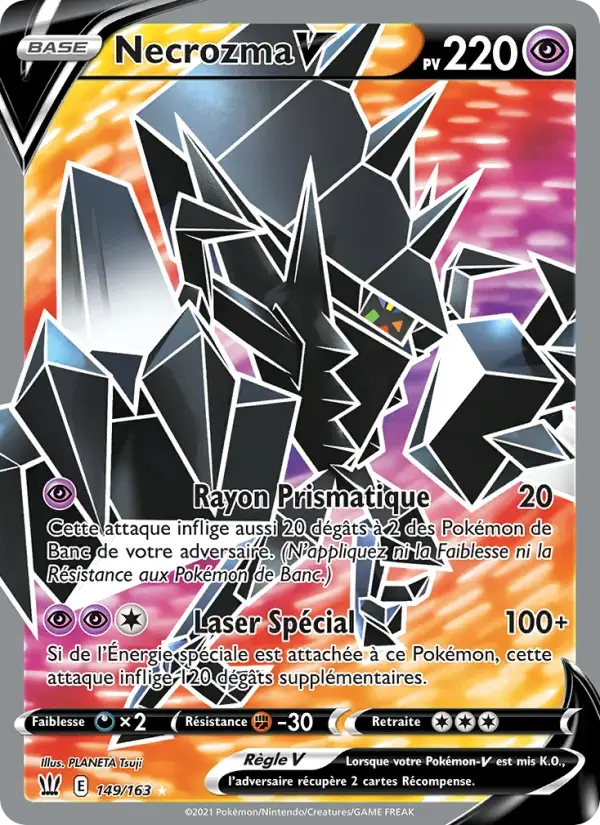 Carte Pokémon Necrozma V #149 — Styles de Combat