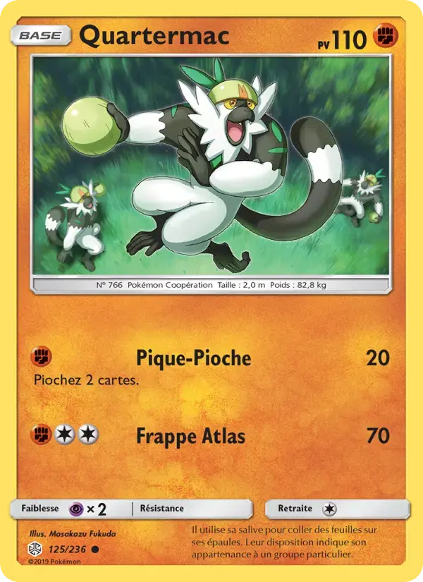 Carte Pokémon Quartermac #125 — Éclipse Cosmique