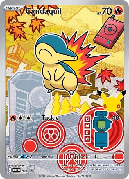 Cyndaquil #047 — Mega Evolution Promos