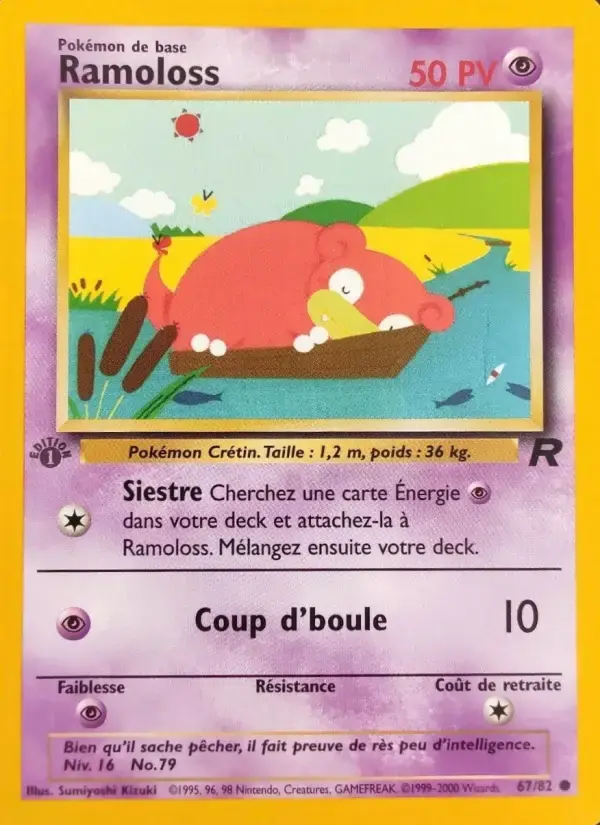 Carte Pokémon Ramoloss #67 — Team Rocket