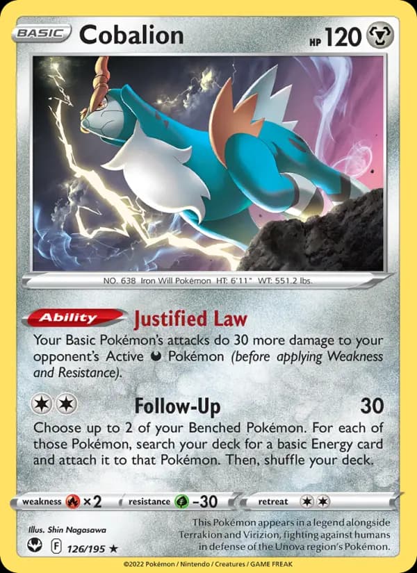 Cobalion #126 — Silver Tempest