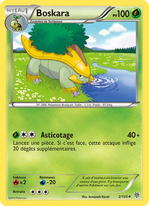 Carte Pokémon Boskara #2 — Tempête Plasma