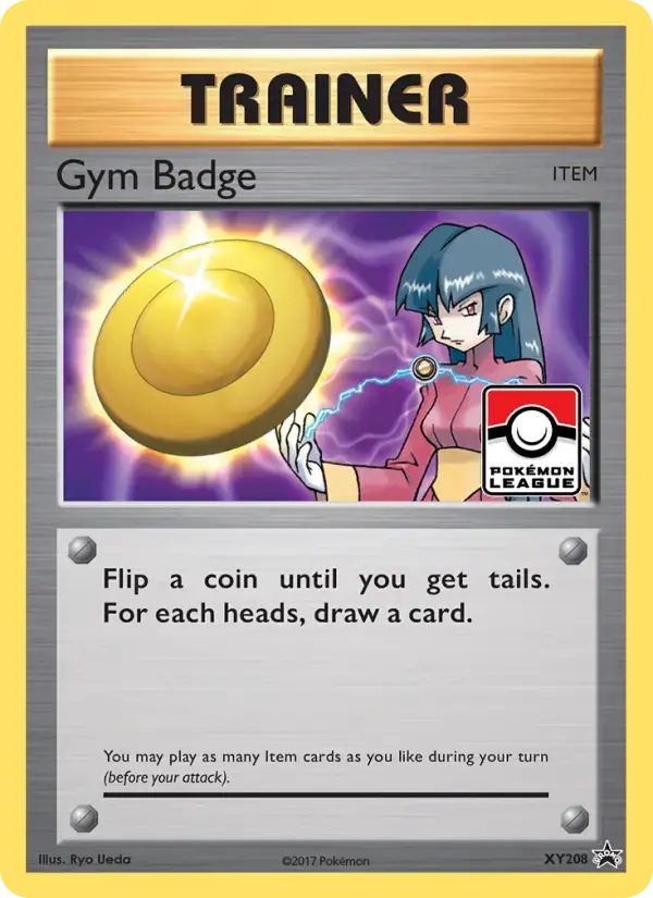 Carte Pokémon Gym Badge #XY208 — Promos X&Y