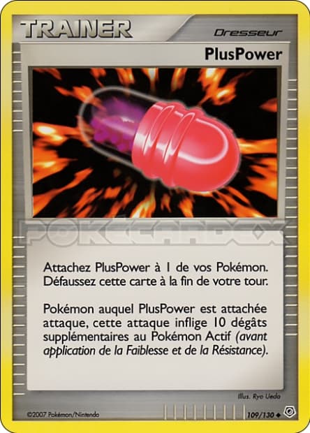 Carte Pokémon PlusPower #109 — Diamant et Perle